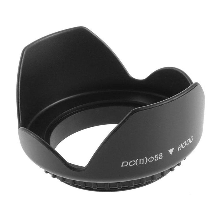58mm Lens Hood for Cameras(Screw Mount)