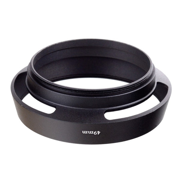 49mm Metal Vented Lens Hood for Leica