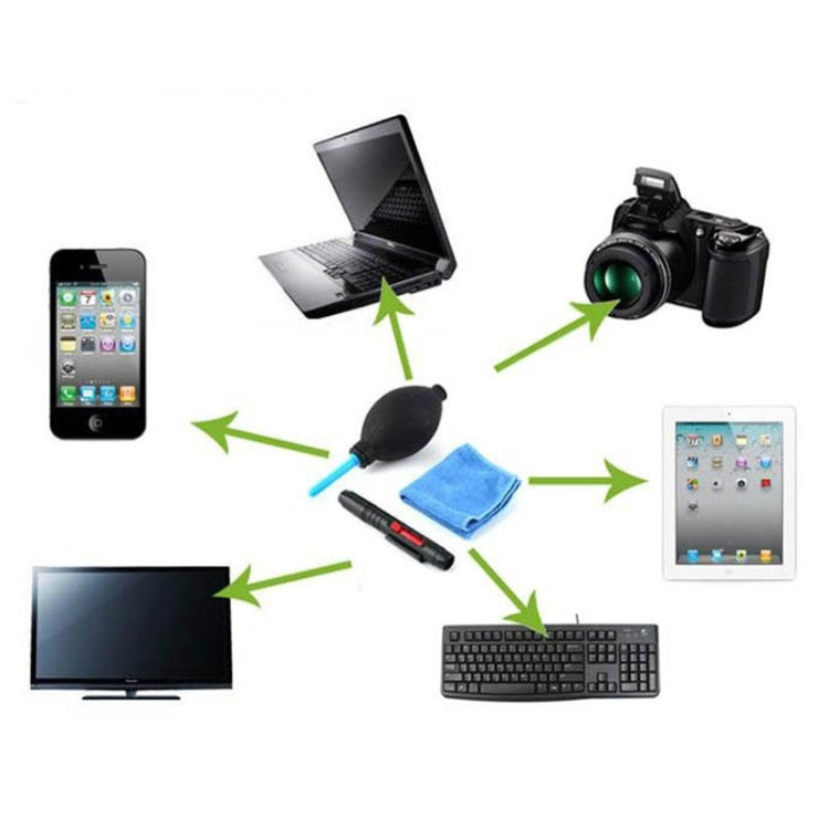 3 in 1 Camera Lens Cleaning Kit