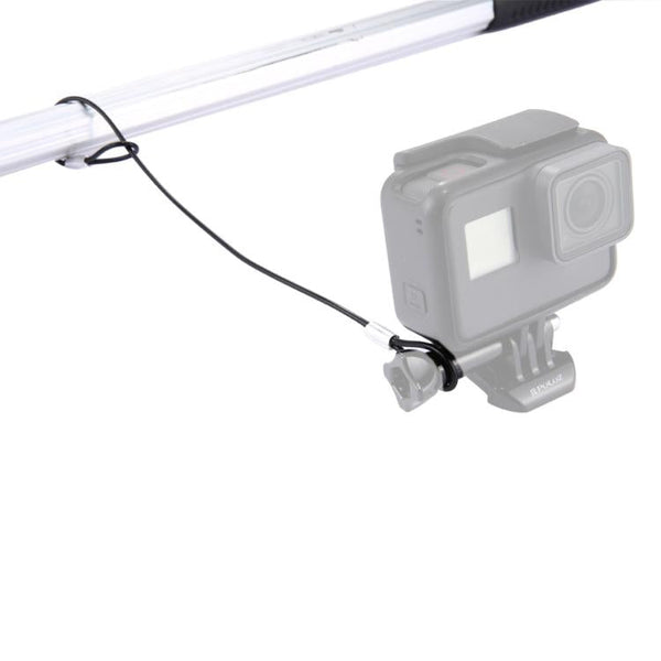 Stainless Steel Lanyard / Tether with Screw for GoPro HERO11 Black/HERO10 Black / HERO9 Black /HERO8 Black /7 /6/ 5 /5 Session /4 /3+ /3 /2 /1, Length: 31.5cm