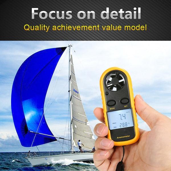 AR-816 Digital Electronic Thermometer Anemometer, AR-816