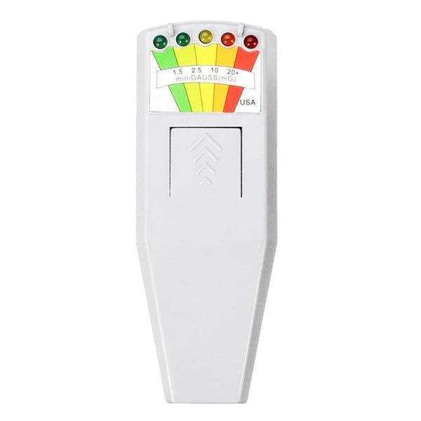 5-LED Electromagnetic Radiation Detector EMF Meter Tester, Style 2  White, Style 2 Black