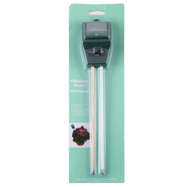 3 in 1 Plant Flowers Soil Meter (PH + Moisture + Light), 3 in 1