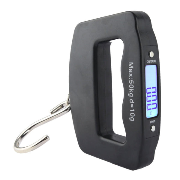50kgx10g LCD Electronic Travel Luggage Hook Weight Scale
