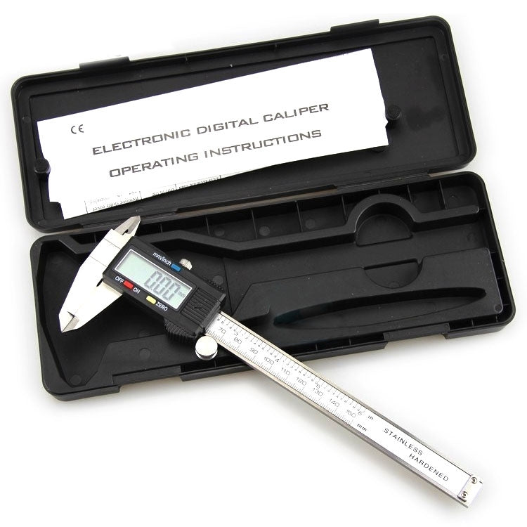 LCD Digital Vernier Caliper/Micrometer, Measure Range: 150 mm (6 inch)