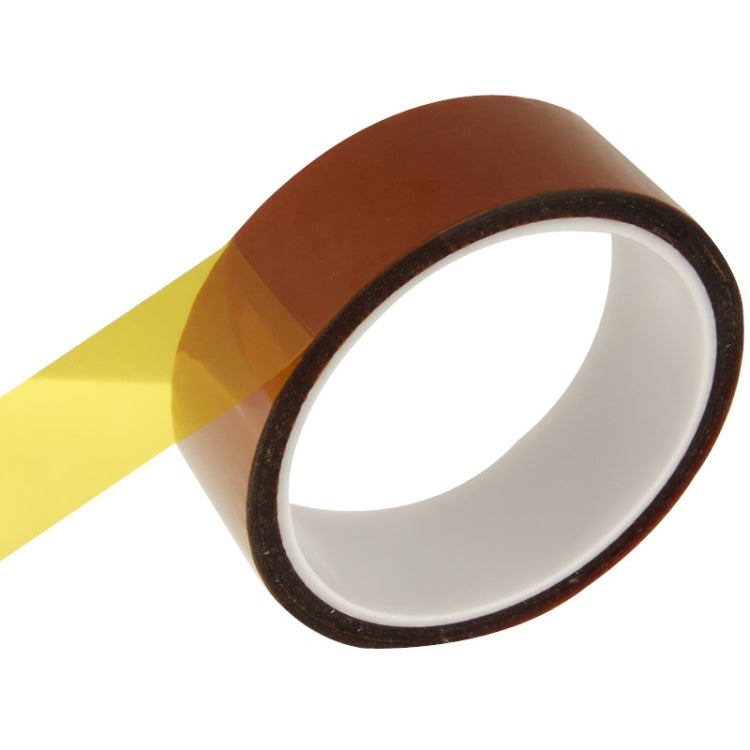 3cm High Temperature Resistant Tape Heat Dedicated Polyimide Tape for BGA PCB SMT Soldering, Length: 33m, 30mm