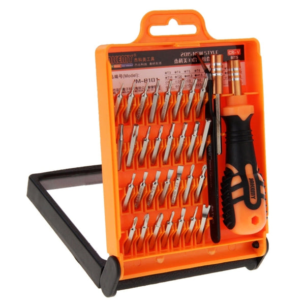JAKEMY JM-8101 33 in 1 Screwdriver Bit Set with Tweezers & Extension Bar
