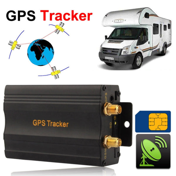 103B GSM / GPRS / GPS Vehicle Tracking System, Support TF Card Memory, Band: 850 / 900 / 1800 / 1900Mhz