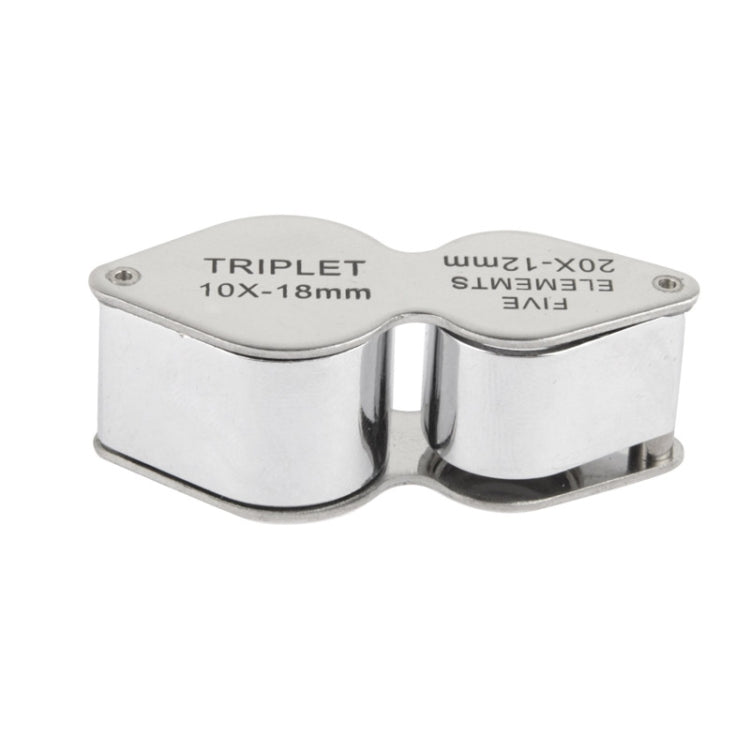 10X - 20X Portable & Rotatable Handheld Jewelry Loupe Magnifier Reading Magnifier (MG22181), 10X - 20X