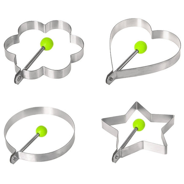 4 in 1 Stainless Steel Fried Egg Pancake Mold