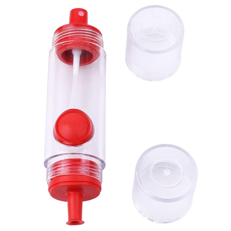 2-Way Pressing Type Leak-Proof Oil Bottle with Nozzle, Random Color Delivery, Pressing Type Oil Bottle