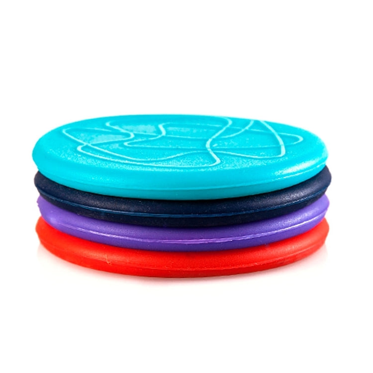 Anti-slip Silicone Red Wine & Tea & Coffee Cup Mat / Cup Lid, Random Color Delivery