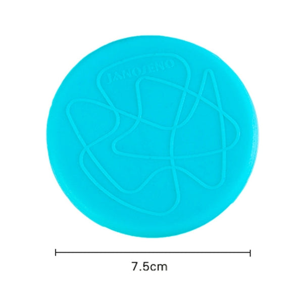 Anti-slip Silicone Red Wine & Tea & Coffee Cup Mat / Cup Lid, Random Color Delivery