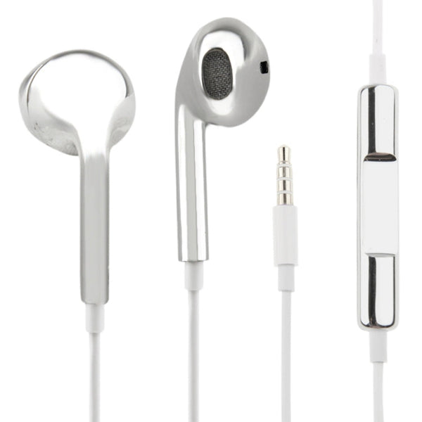 3.5mm Stereo Electroplating Wire Control Earphone for Android Phones / PC / MP3 Player / Laptops