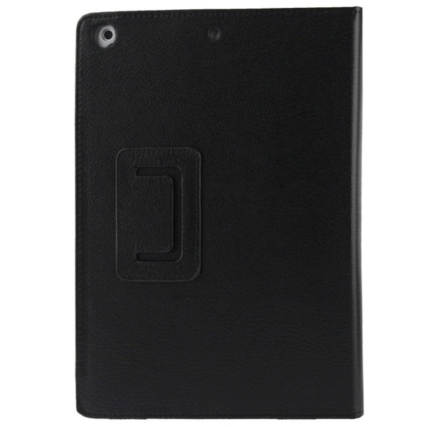Litchi Texture Flip Leather Case with Holder & Sleep / Wake-up Function for iPad Air