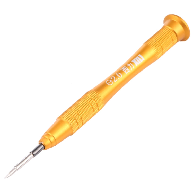 Professional Versatile 2.0x25mm Slotted Screwdriver for iPhone Series / Mobile Phones / Digital Camera, etc, 2.0 Slot