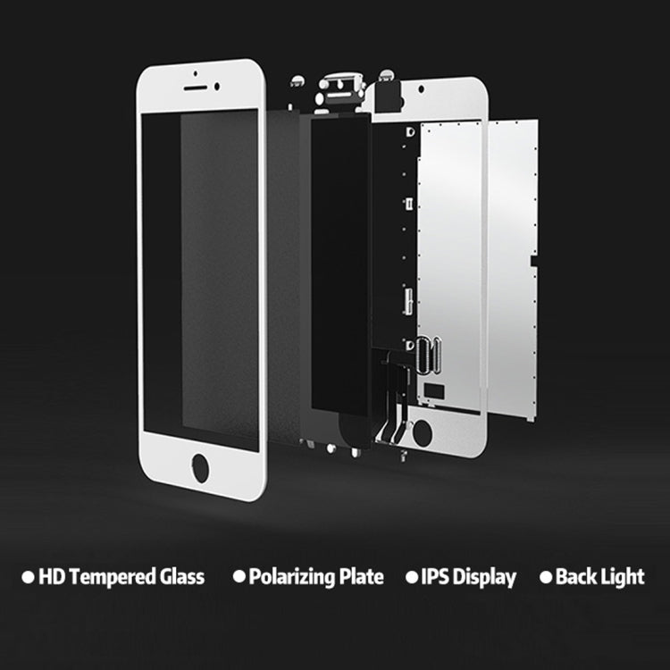 LCD Screen with Frame for iPhone 5, 3 in 1 for i5 Black