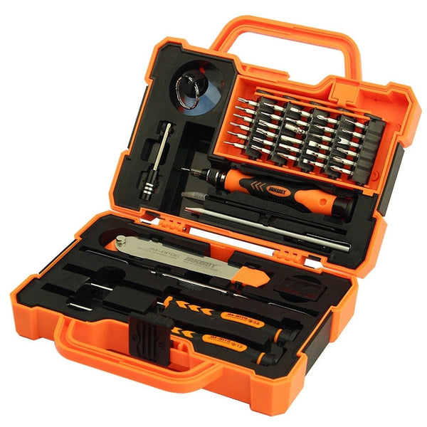 JAKEMY JM-8139 Anti-drop Electronic 43 in 1 Precision Screwdriver Hardware Repair Open Tools Set, JM-8139 43 in 1
