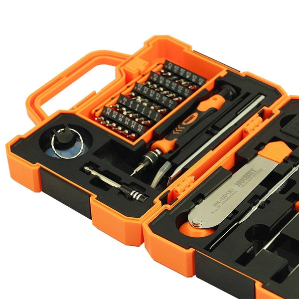 JAKEMY JM-8139 Anti-drop Electronic 43 in 1 Precision Screwdriver Hardware Repair Open Tools Set, JM-8139 43 in 1
