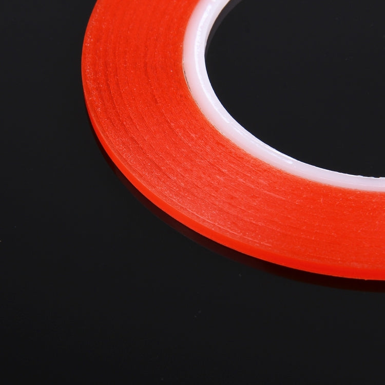 3mm Width Double Sided Adhesive Sticker Tape for iPhone / Samsung / HTC Mobile Phone Touch Panel Repair,  Length: 25m (Red), Width: 3mm(Red)