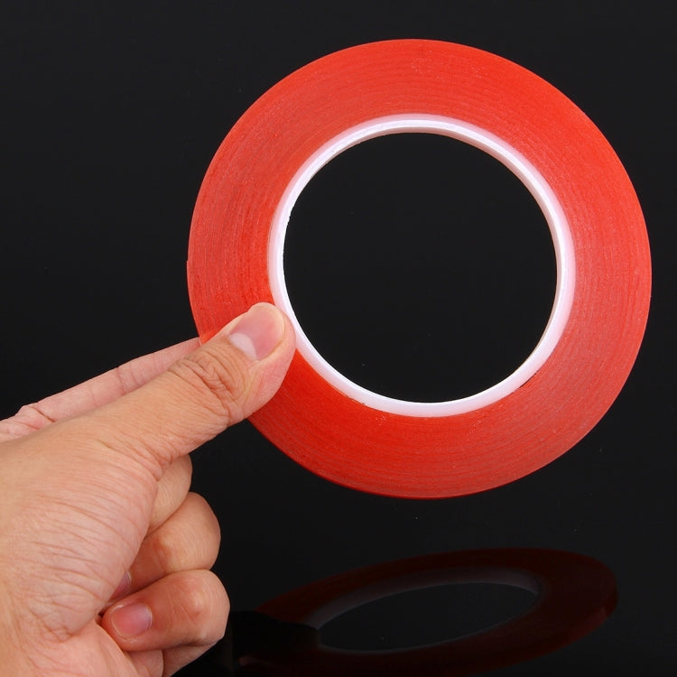 5mm Width Double Sided Adhesive Sticker Tape for iPhone / Samsung / HTC Mobile Phone Touch Panel Repair, Length: 25m, Width: 5mm(Red)