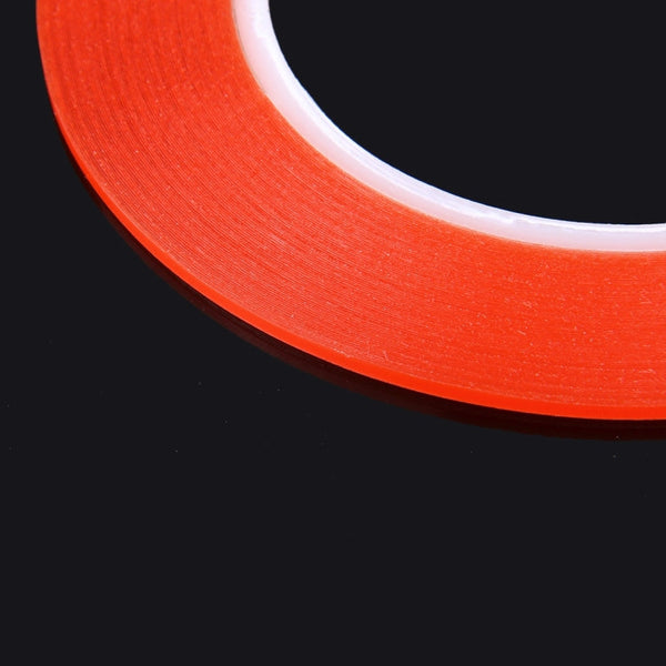 2mm Width Double Sided Adhesive Sticker Tape for iPhone / Samsung / HTC Mobile Phone Touch Panel Repair,  Length: 25m (Red), Width: 2mm(Red)