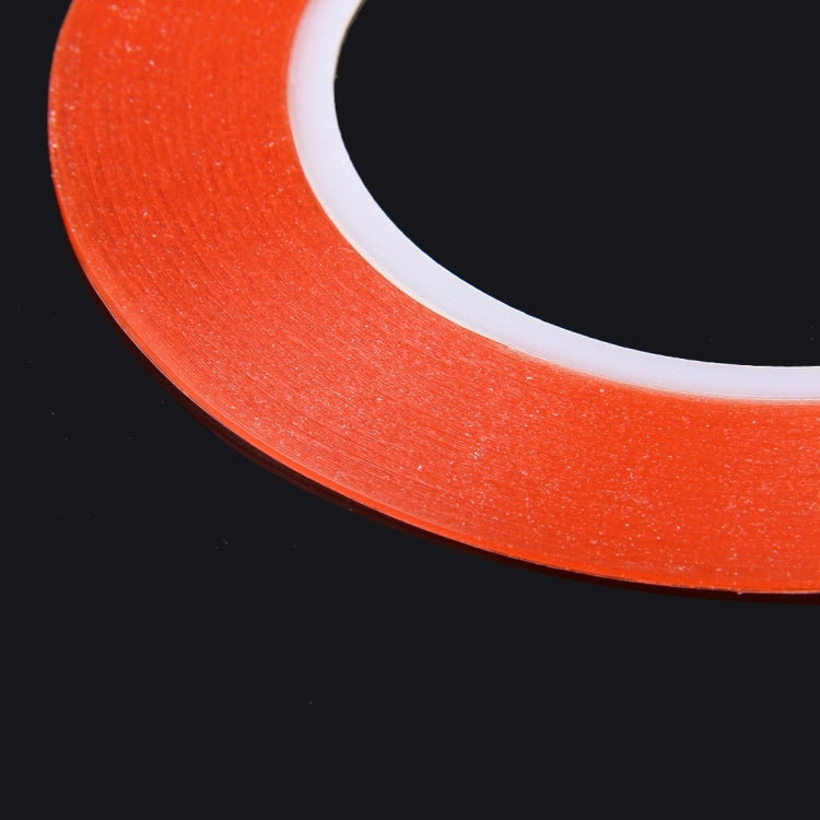 1mm Width Double Sided Adhesive Sticker Tape for iPhone / Samsung / HTC Mobile Phone Touch Panel Repair, Length: 25m, Width: 1mm(Red)