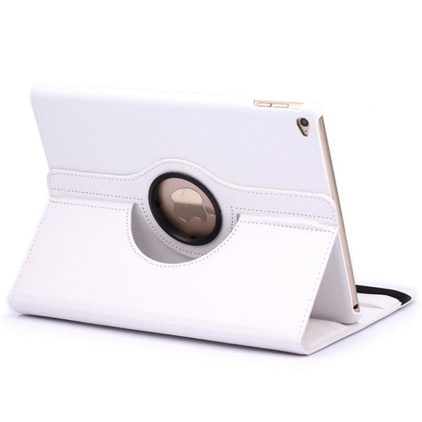 360 Degree Rotation Litchi Texture Flip Leather Case with 2 Gears Holder for iPad Air 2, For iPad Air 2