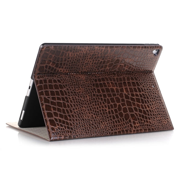 Crocodile Texture Horizontal Flip Leather Case with Holder & Card Slots & Wallet for iPad Air 2