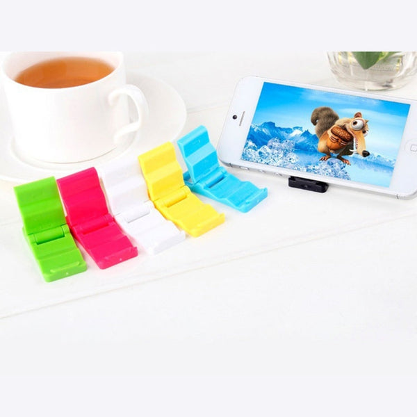 200pcs Mini Universal Phone Holder, Random Color Delivery