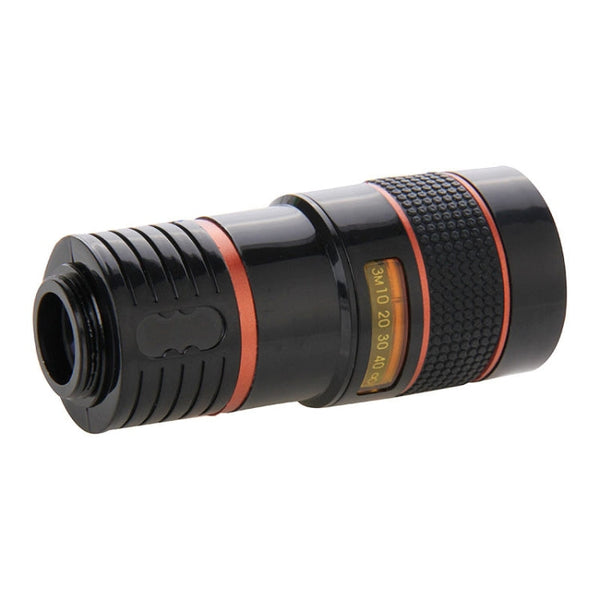 8X Zoom Telescope Telephoto Camera Lens with Clip