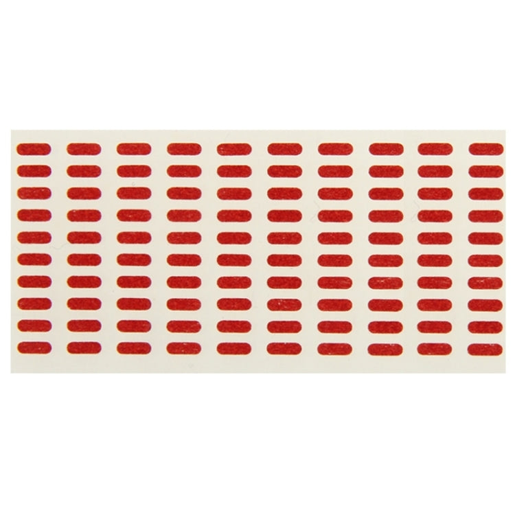 100 PCS for iPhone 6Card Ring Waterproof Sticker Water Sensitive Adhesive, For iPhone 6