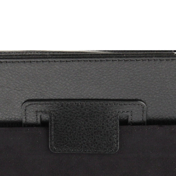 High Quality Litchi Texture Folding Leather with Sleep / Wake-up & Holder Function for iPad 2 / iPad 3 / iPad 4