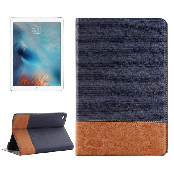 Cross & Sheepskin Texture Horizontal Flip Leather Case with Holder & Card Slots & Wallet for iPad Pro 12.9 inch