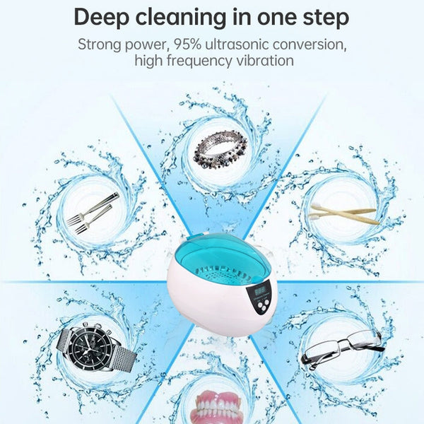 Stainless Steel Tank Digital Ultrasonic Cleaner with LCD Display for Jewelry / Watch / Denture, CE-5200A