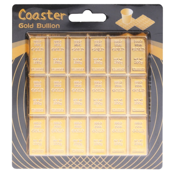 Creative Gold Bar Shaped Anti-slip Heat Insulation Mat for Dishware