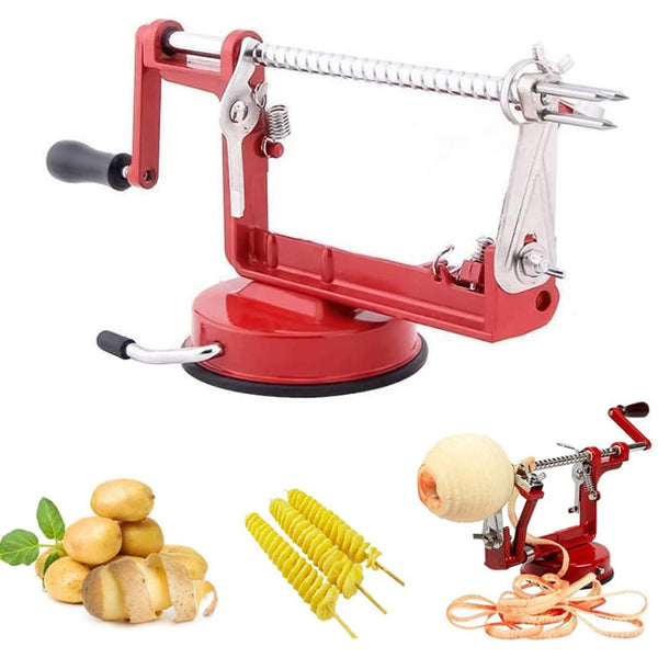 3 in 1 Multi-functional Fruit Peeling Slicing Stoning Peeler Machine, 3 in 1 Fruit  Peeler