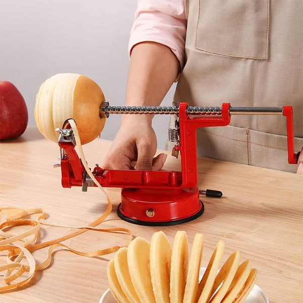 3 in 1 Multi-functional Fruit Peeling Slicing Stoning Peeler Machine, 3 in 1 Fruit  Peeler