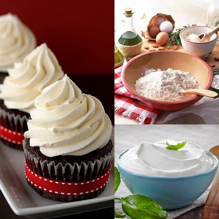 4 PCS Silicone Scraper Butter Spreader Knife Cake Smoother Cake Baking Tool, Silicone Scraper(Pink), Silicone Scraper(Blue)