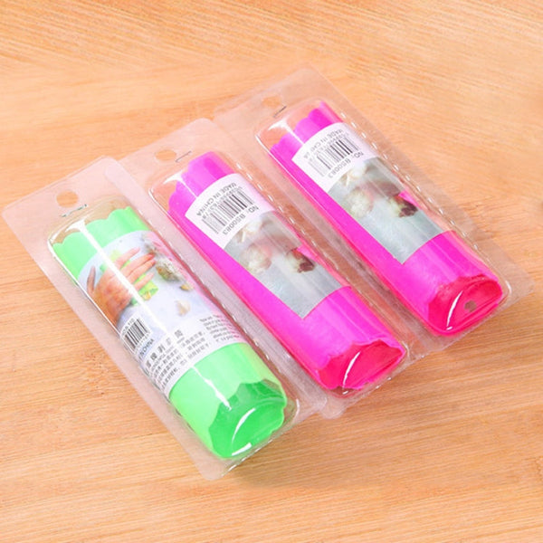 5 PCS Soft Resin Tube Shaped Reusable Magic Handheld Rolling Garlic Peeler Kitchen Tools (Random Color Delivery), Random Color Delivery