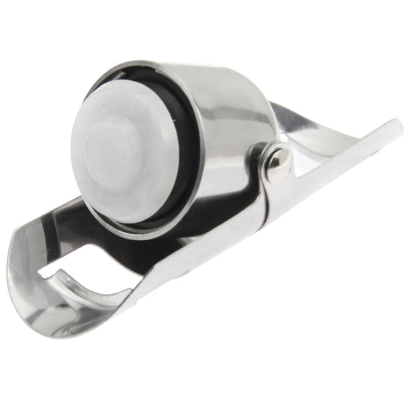 Novel Stainless Steel Champagne Wine Bottle Stopper Plugger Cork Keeping Fresh Gadget, 1PC Wine Bottle Stopper