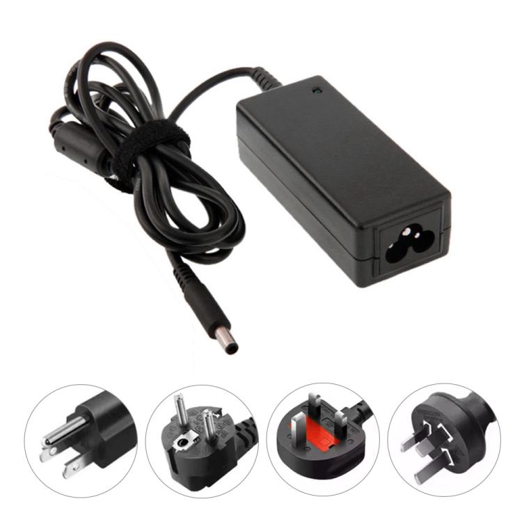 45W 19.5V 2.31A Mini AC Adapter for Dell Notebook, Output Tips: 4.5mm x 2.7mm