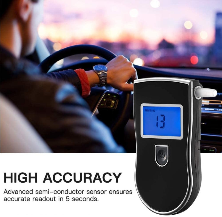 3 digitals LCD Display Breath Alcohol Tester Analyzer