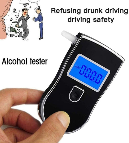 3 digitals LCD Display Breath Alcohol Tester Analyzer