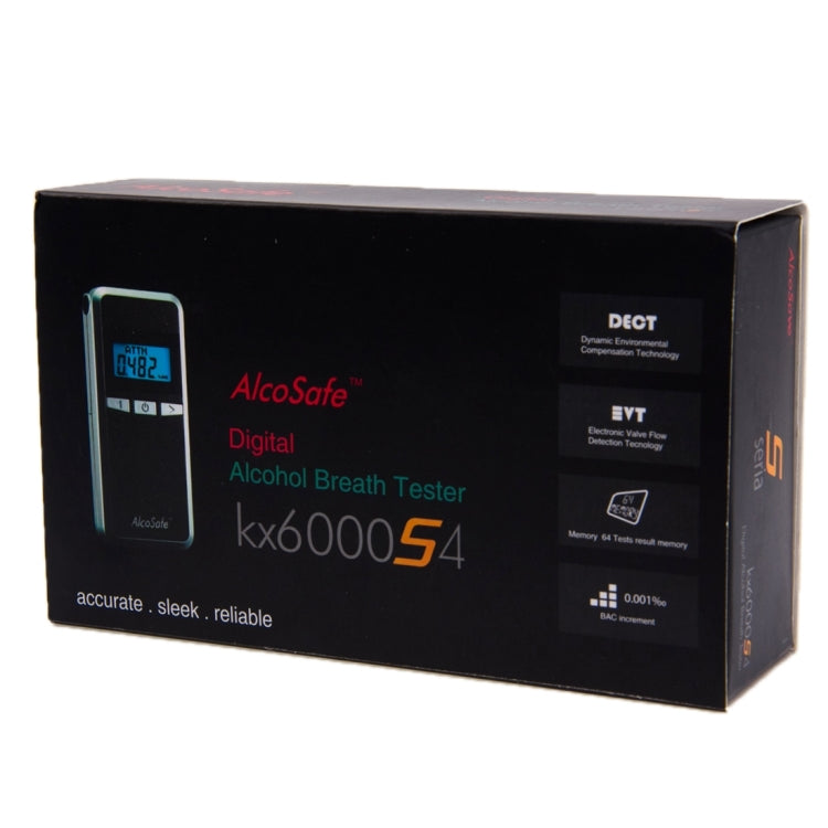 Alcohol 4 Digital LCD Display Breath Analyzer Tester
