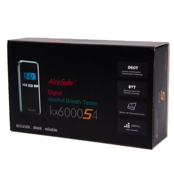 Alcohol 4 Digital LCD Display Breath Analyzer Tester