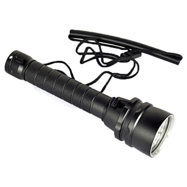 5000 LM UV Purple Light, Diving Depth: 150m (Black)