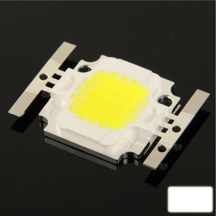 10W High Power White LED Lamp, Luminous Flux: 800lm-900lm