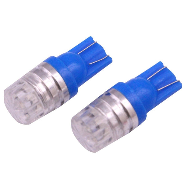 2 PCS T10 1.5W 60LM 1 LED Dark Blue COB LED Brake Light for Vehicles, DC12V