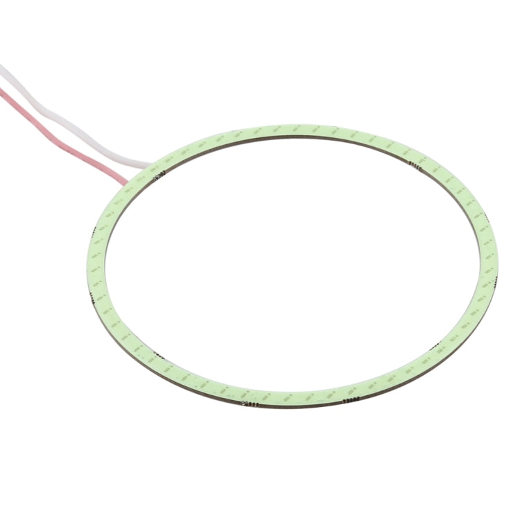 90mm 5W 180LM Angel Eyes Circles Car Headlight COB LED Lights for Vehicles, DC 12-24V